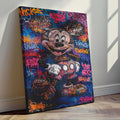 Urban Mouse Explosion canvas wall art
