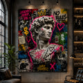 David Street King canvas wall art