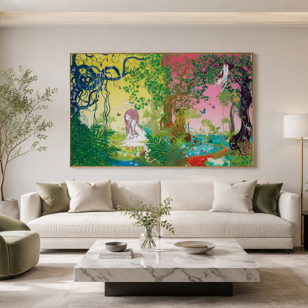 Enchanted Forest canvas wall art