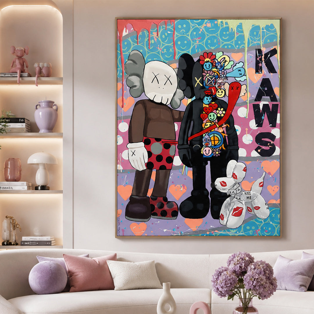 Companion Pop Love canvas wall art