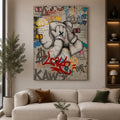 Urban Companion Grey canvas wall art