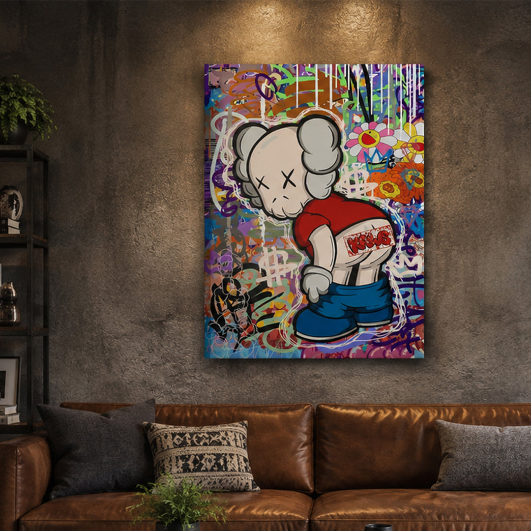Companion Color Riot canvas wall art