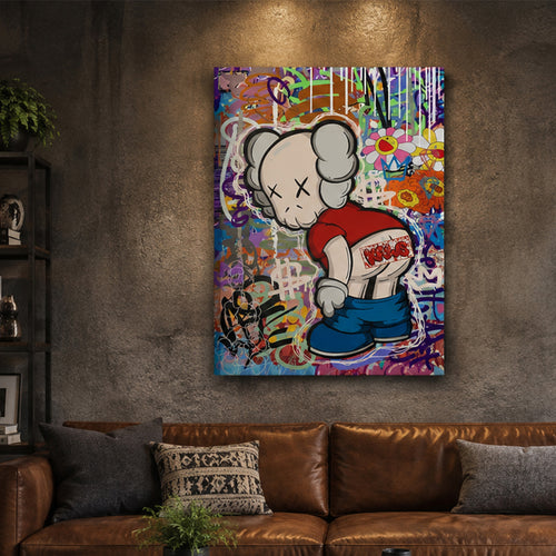 Companion Color Riot canvas wall art