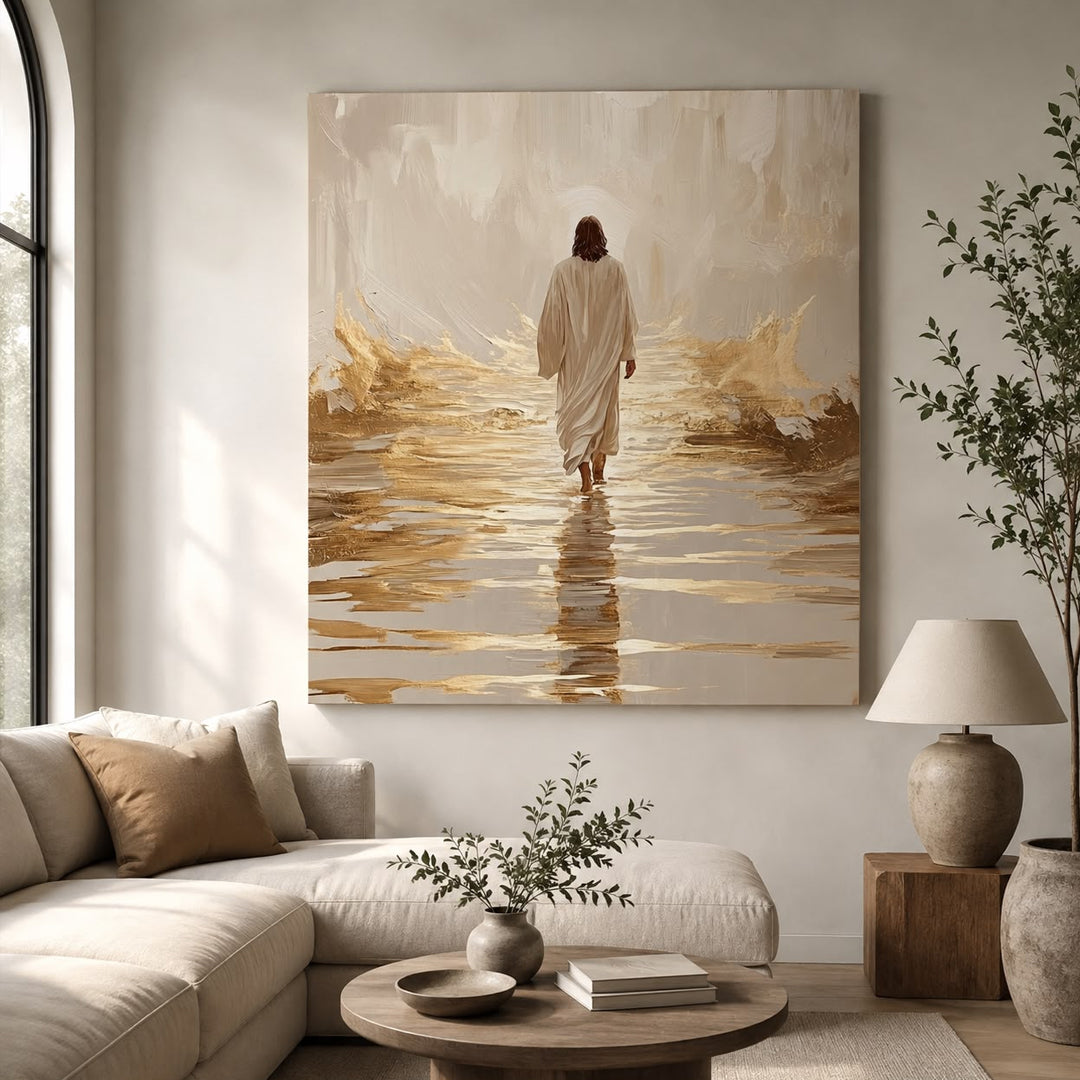 Walk in the Light canvas wall art