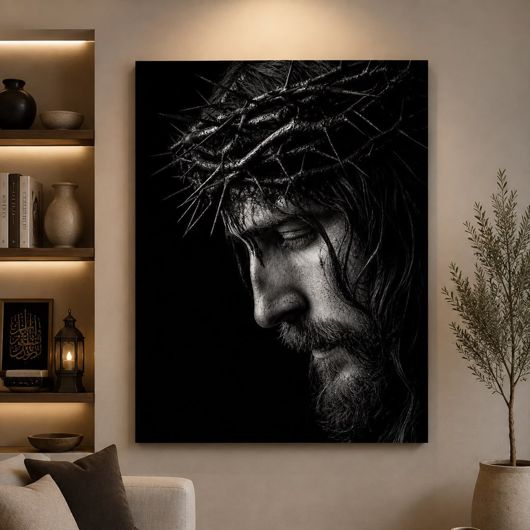 Crown of Thorns canvas wall art