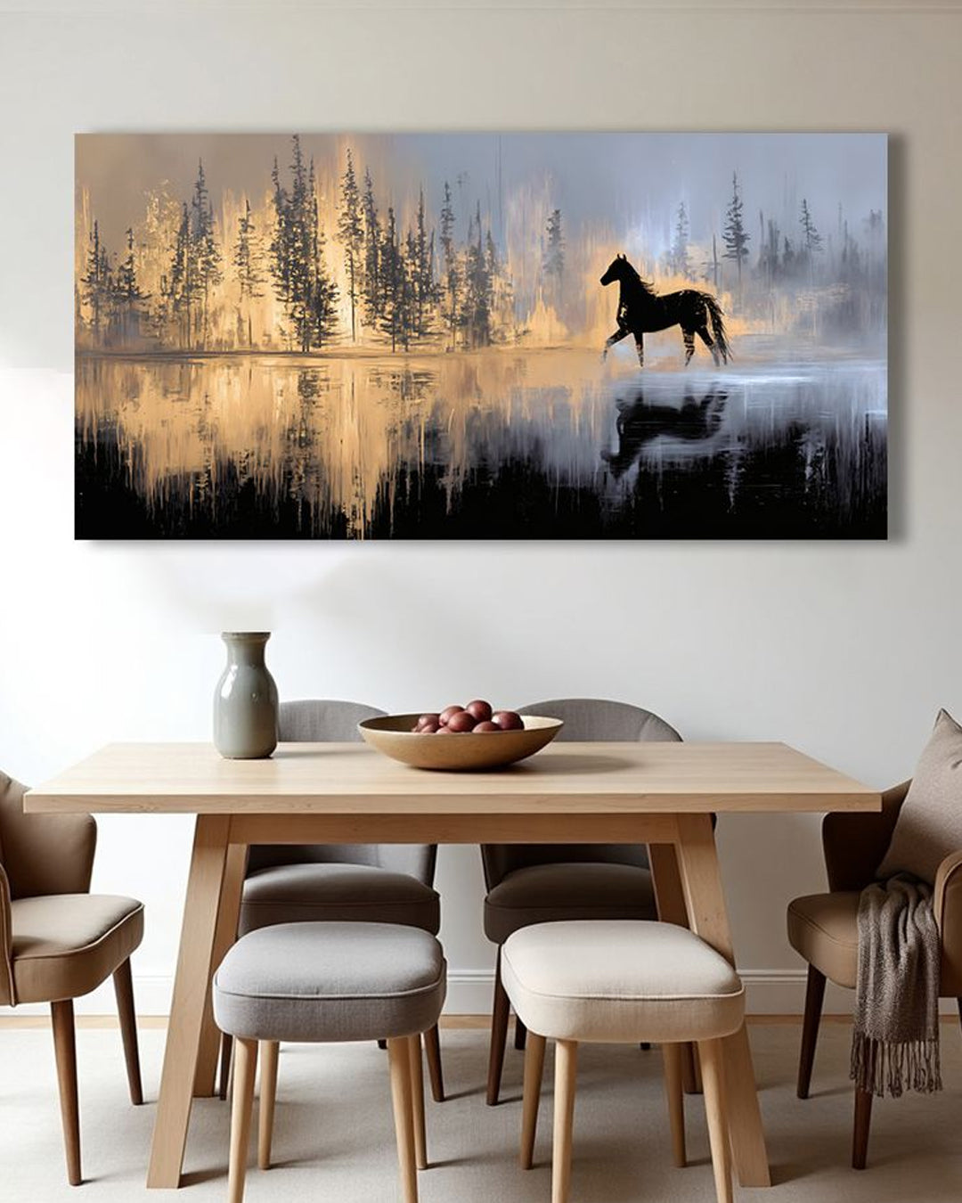 Silent Horse Reflection