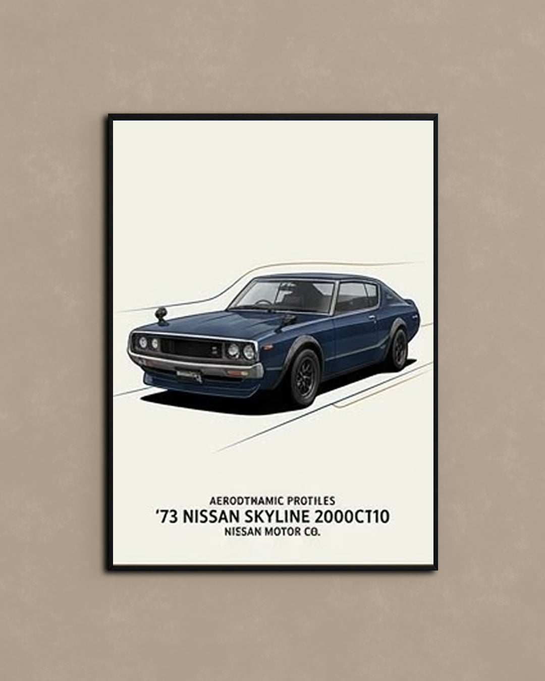 Iconic Car Collection Framed Wall Art