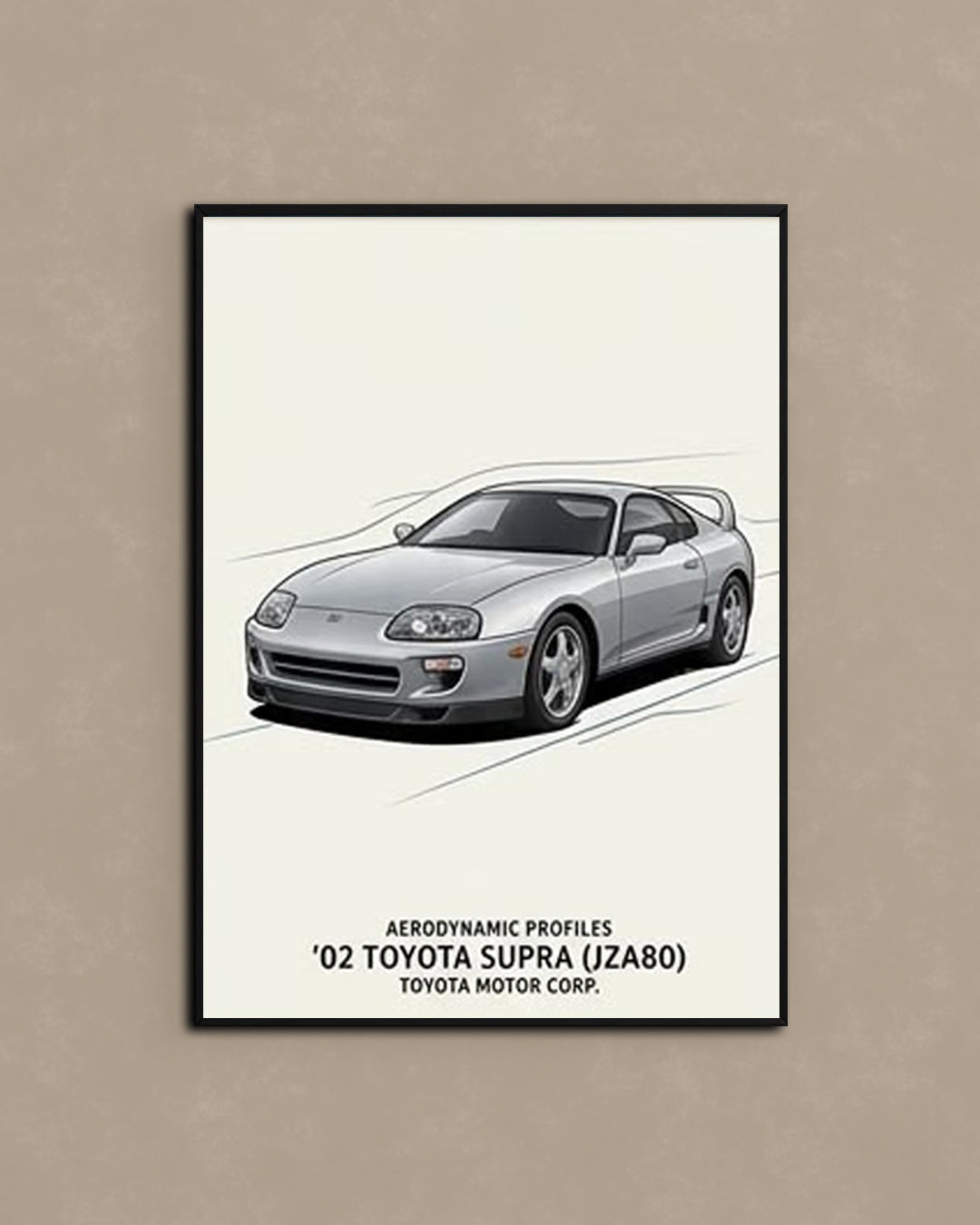 Iconic Car Collection Framed Wall Art