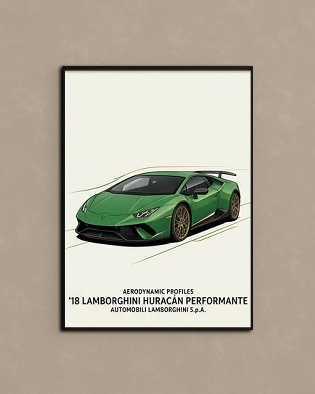 Iconic Car Collection Framed Wall Art