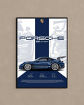Blue Porsche 911 GT3 RS