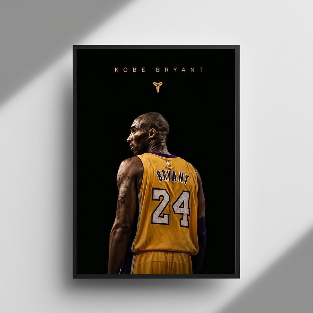Kobe Bryant 24 framed wall art