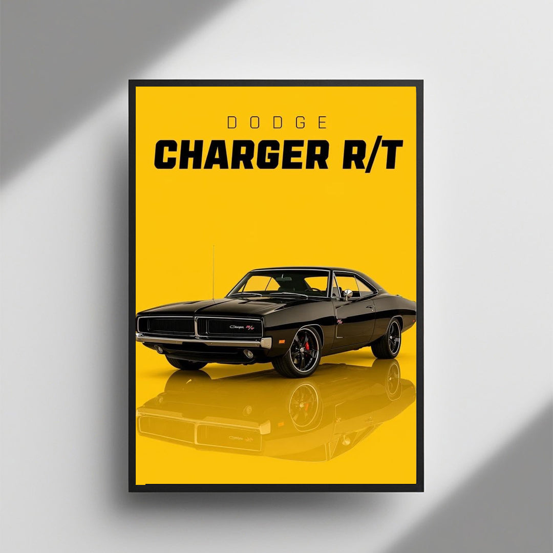 Dodge Charger R/T Classic framed wall art