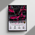 Lamborghini Revuelto framed wall art